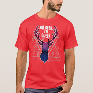 Camiseta Bisexual Oh Deer Im Queer
