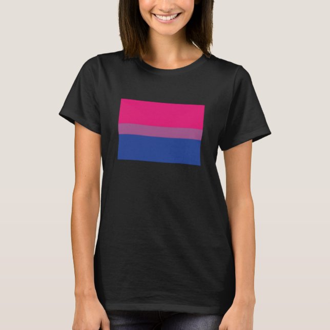Camiseta Bisexual Pride Flag Proud Bisexuality Bi Love LGBT (Anverso)