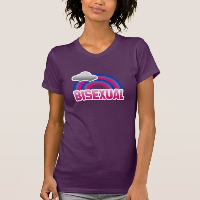 CAMISETA BISEXUAL RAINBOW (Anverso)
