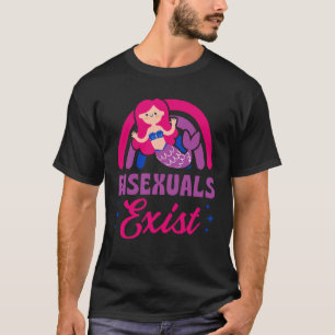 Camiseta Bisexuas Existen Bisexuales Orgullo de Sirena Amor