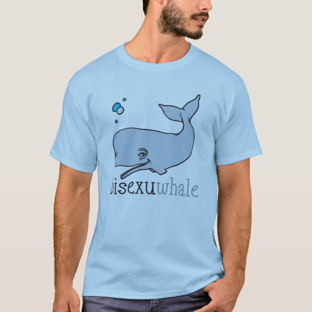 CAMISETA BISEXUWHALE (Anverso)