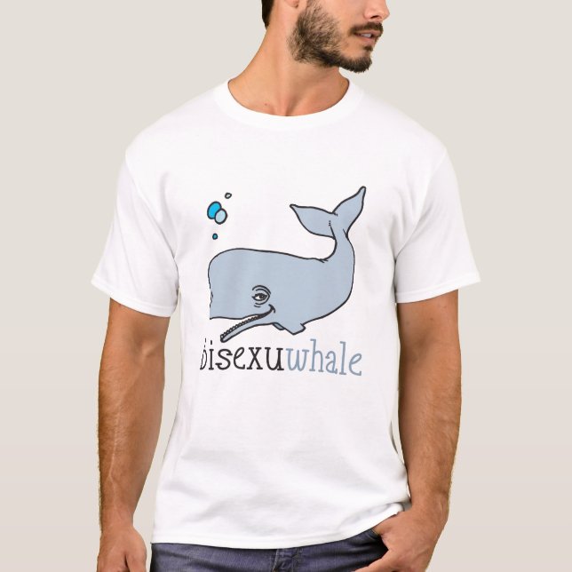 CAMISETA BISEXUWHALE (Anverso)