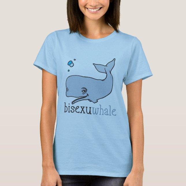 CAMISETA BISEXUWHALE (Anverso)