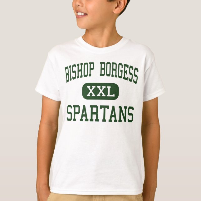 Camiseta Bishop Borgess - Spartans - High - Redford (Anverso)