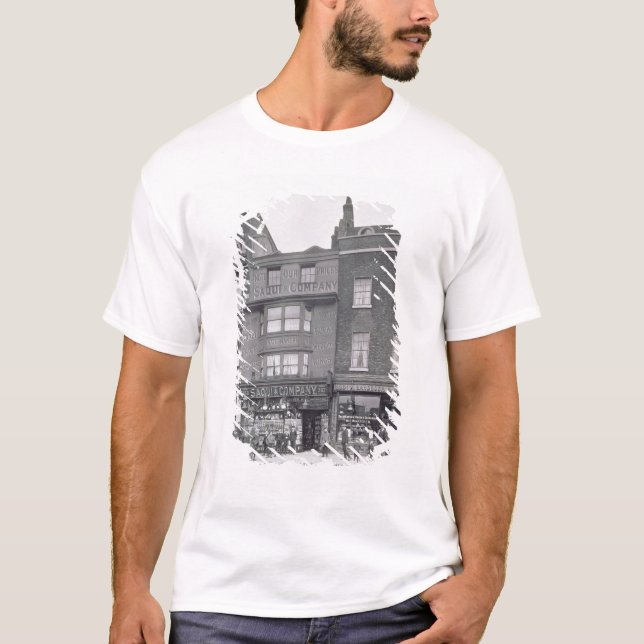 Camiseta Bishopsgate, de 'Edificios Históricos de Londres'  (Anverso)