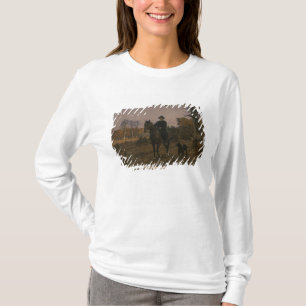 Camiseta Bismarck a caballo con el perro