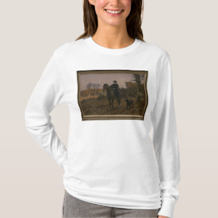 Camiseta Bismarck a caballo con el perro
