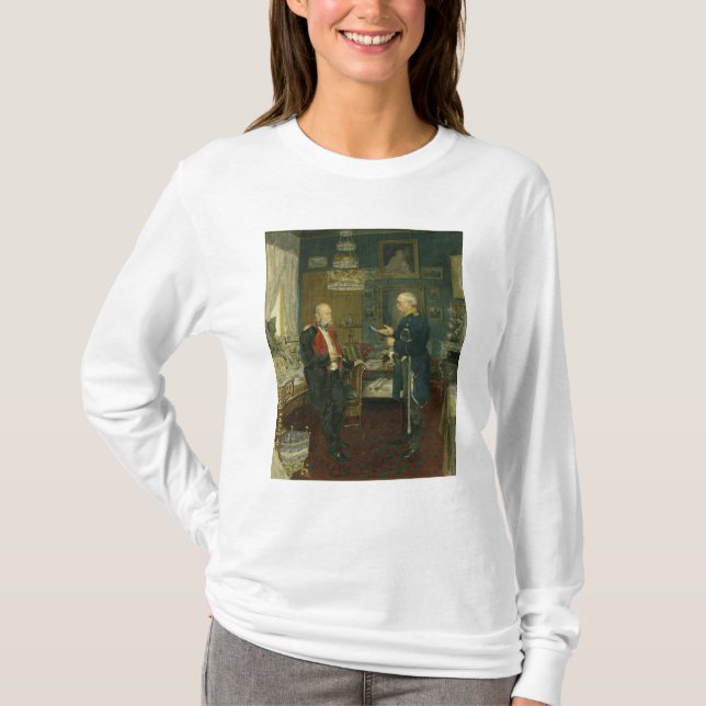 Camiseta Bismarck con el emperador Wilhelm I (Anverso)