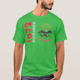 Camiseta Bismark North Dakota Vintage