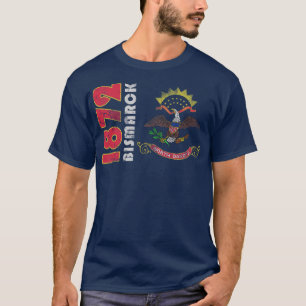 Camiseta Bismark North Dakota Vintage