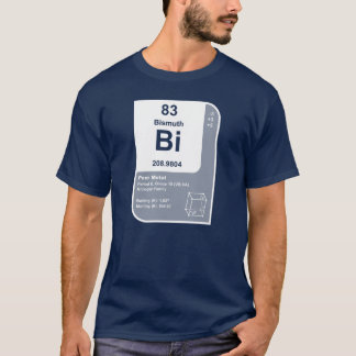 Camiseta Bismuto (Bi)