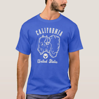 Camiseta Biso de Búfalo de Estados Unidos Vintage Style Cal