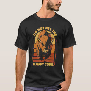 Camiseta Bison Bisons Búfalo Toro Vaca Esponjosa