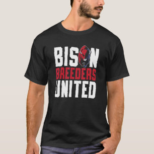 Camiseta Bison Breeders United Buffalo Hunt Ameri