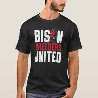 Camiseta Bison Breeders United Buffalo Hunt Ameri