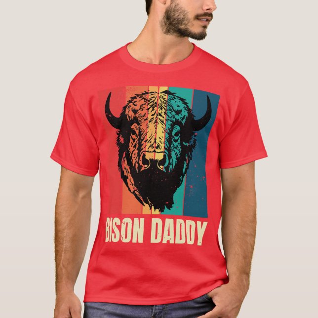 Camiseta Bison Daddy (Anverso)