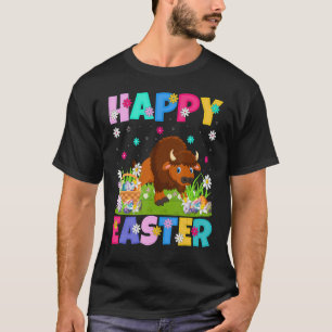 Camiseta Bison Happy Easter Bunny Bison Easter Sunday
