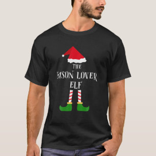 Camiseta Bison Lover Elf Pajama Navidades Graciosos Regalos