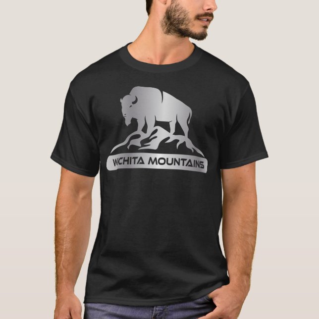 Camiseta Bison Montañas Wichita (Anverso)