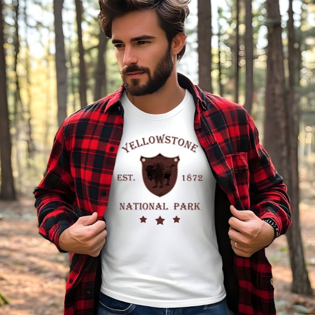 Camiseta Bison Parque Nacional Yellowstone (Subido por el creador)
