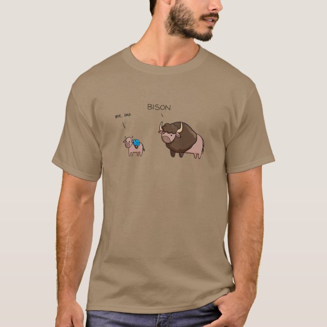 Camiseta Bison retro (Anverso)