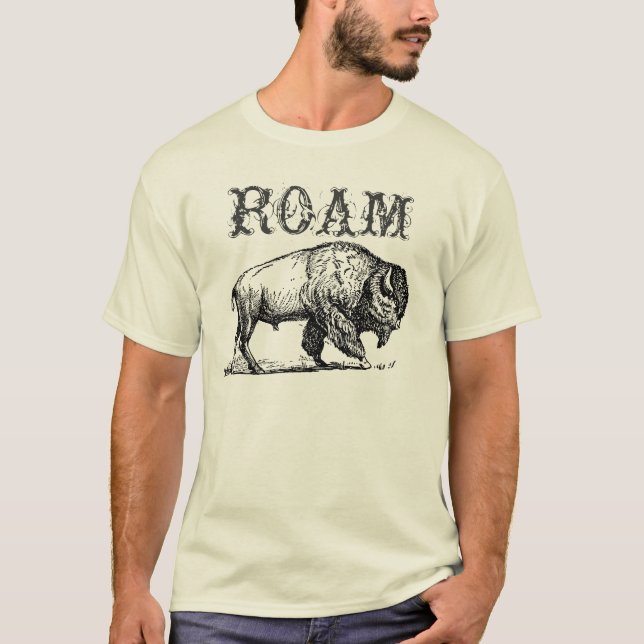 Camiseta Bison Roam T-Shirt (Anverso)