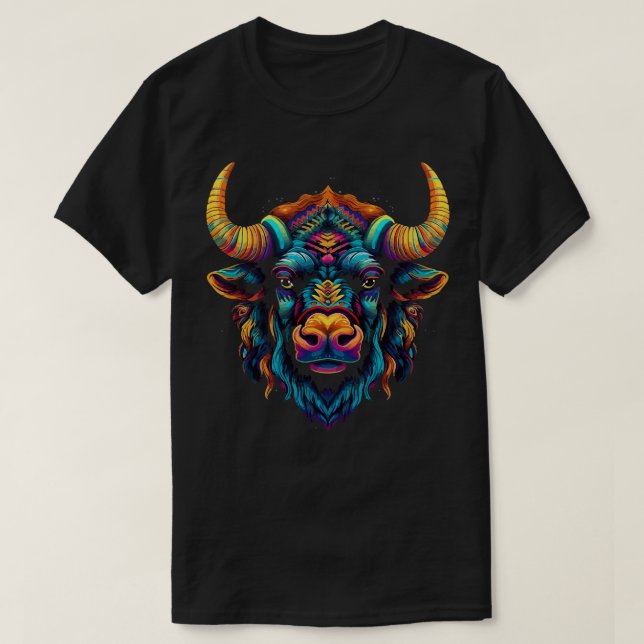 Camiseta Bison Smiling (Diseño del anverso)