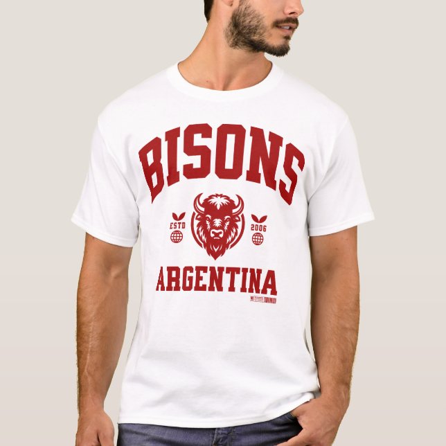 Camiseta Bisons Argentina – Urban Wild Power (Anverso)