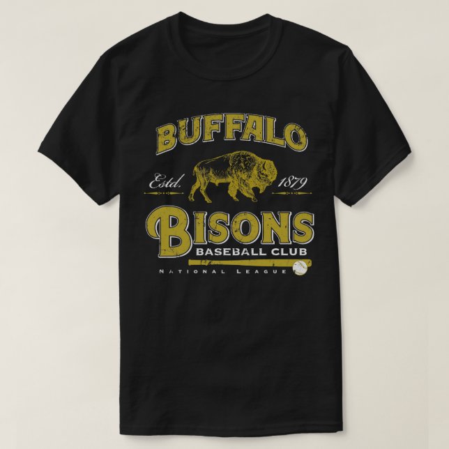 Camiseta Bisons de Búfalo (Diseño del anverso)