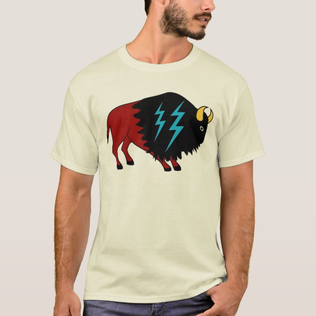 Camiseta Bisonte americano (Anverso)