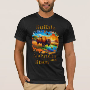 Camiseta Bisonte Americano