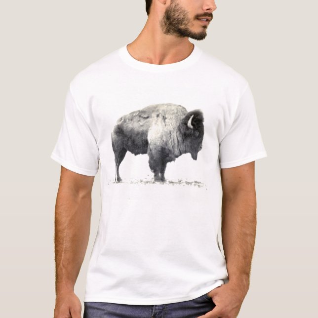 Camiseta Bisonte americano (Anverso)