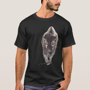 Camiseta Bisonte Americano Búfalo nieve Regalo Occidental
