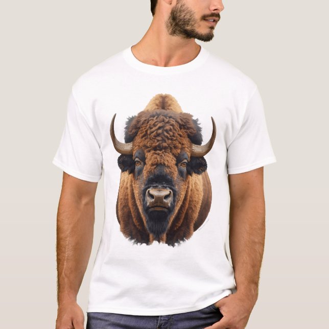 Camiseta Bisonte / Búfalo (Anverso)