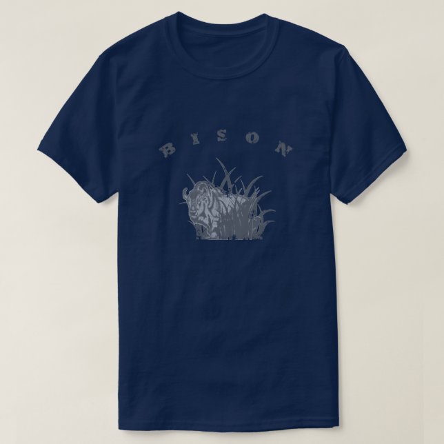 Camiseta BISONTE - búfalo americano (Diseño del anverso)