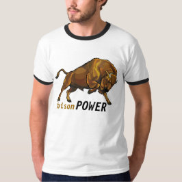 Camiseta bisonte europeo