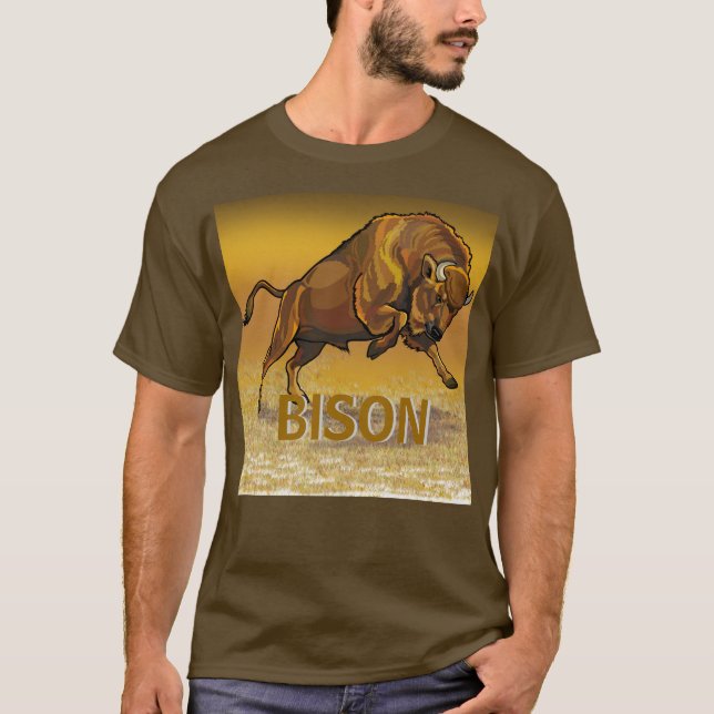Camiseta bisonte europeo (Anverso)