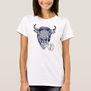 Camiseta Bisonte para las señoras de CantWearThis