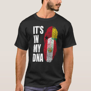 Camiseta Bissau Patrimonio de la Bandera Mezcla Guineana Y