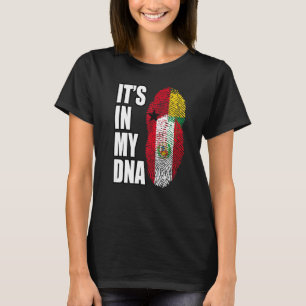 Camiseta Bissau Patrimonio de la Bandera Mezcla Guineana Y 