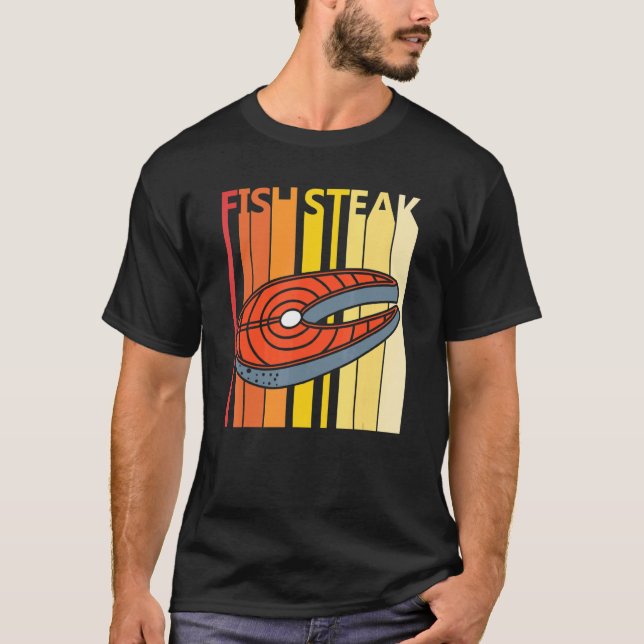 Camiseta Bistec de Pescado (Anverso)