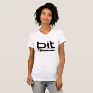 Camiseta BIT Foundation Women's Black On White AA Tee