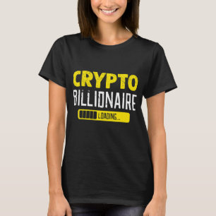 Camiseta Bitc Blockchain de criptodivisa multimillonaria de