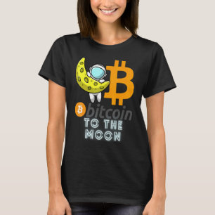 Camiseta Bitcoin Al Llanto De Criptodivisa De La Cadena De