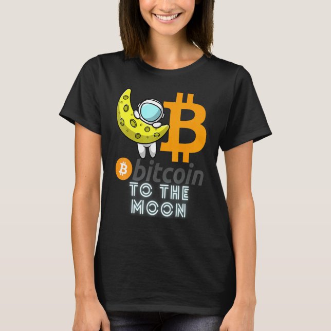 Camiseta Bitcoin Al Llanto De Criptodivisa De La Cadena De  (Anverso)