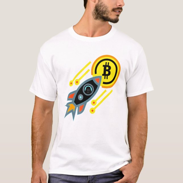 Camiseta Bitcoin Ape To The Moon Crypto Btc Trading (Anverso)