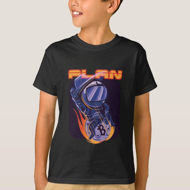 Camiseta Bitcoin - Astronauta Cripto (Anverso)