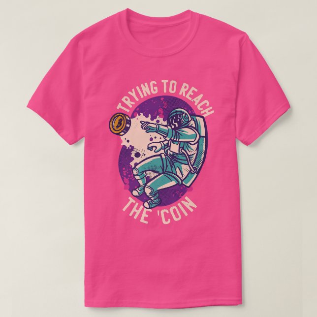Camiseta Bitcoin Astronauta HODL BTC Crypto Bitcoin A  (Diseño del anverso)
