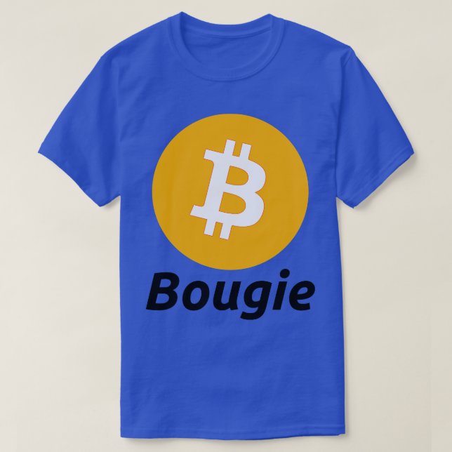 Camiseta Bitcoin Boujee (Diseño del anverso)