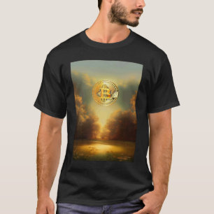 Camiseta Bitcoin BTC Natural Landcreate Sun Light Pacífica